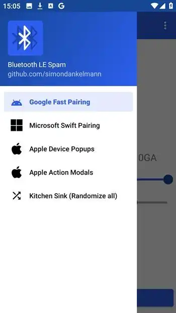 Features of Bluetooth Le Spam APK