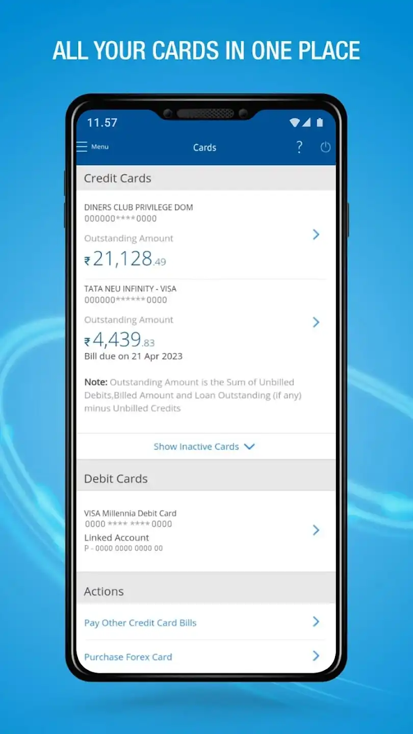 HDFC Mobile Banking App