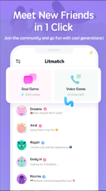 Litmatch Make new friends App